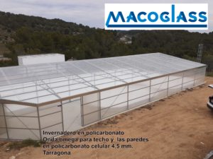 Invernaderos de policarbonato