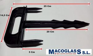 Clavo para manta térmica