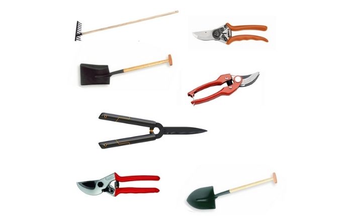 herramientas jardinería