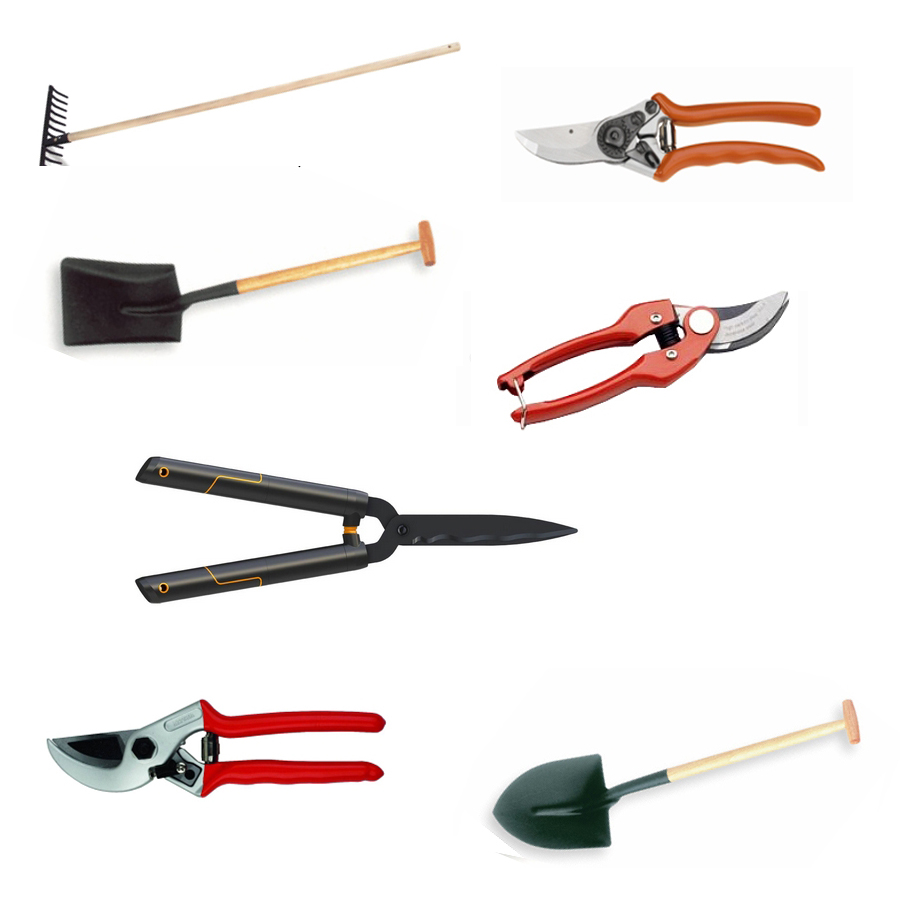 herramientas jardinería